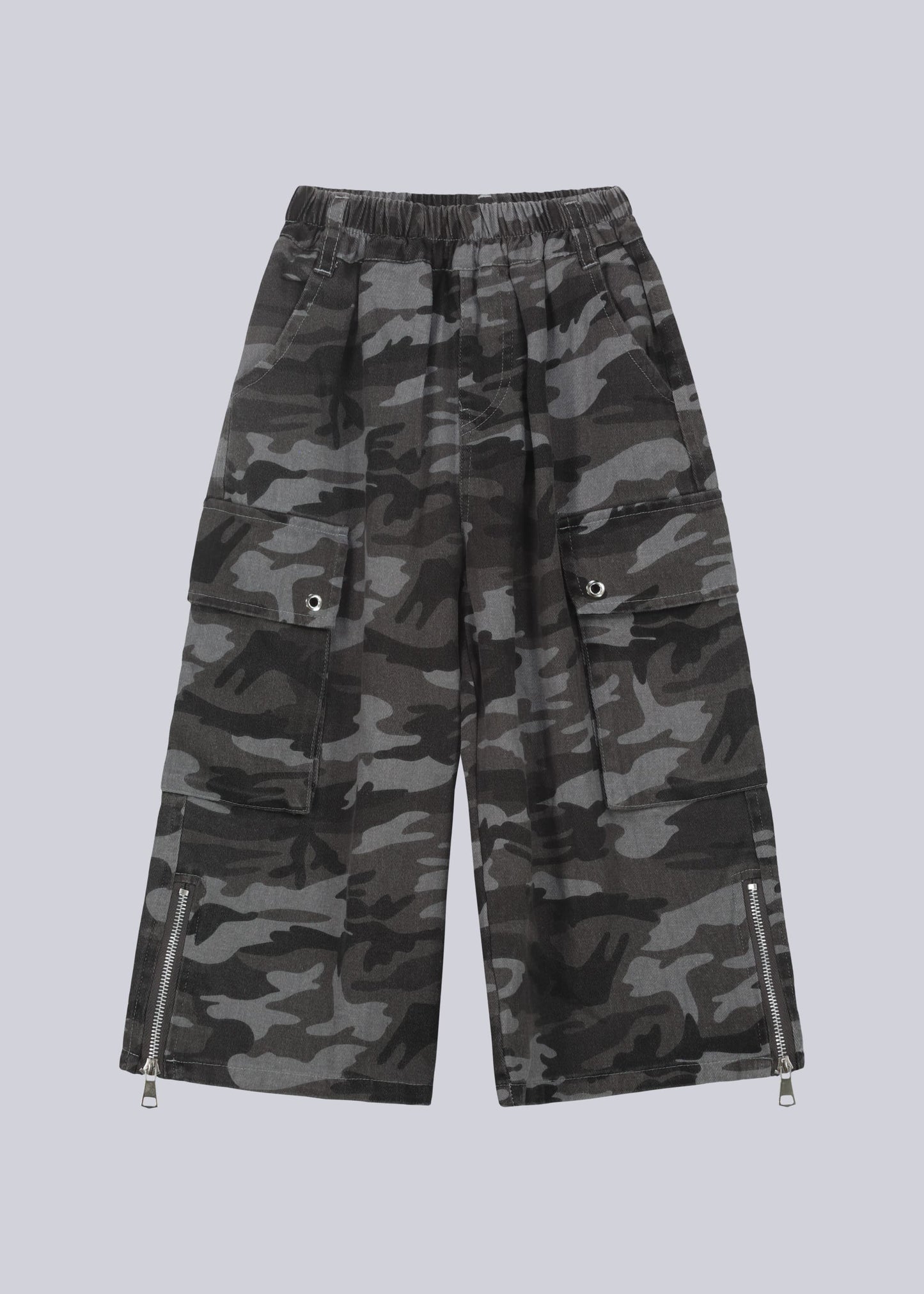 Pantaloni Cargo Camo