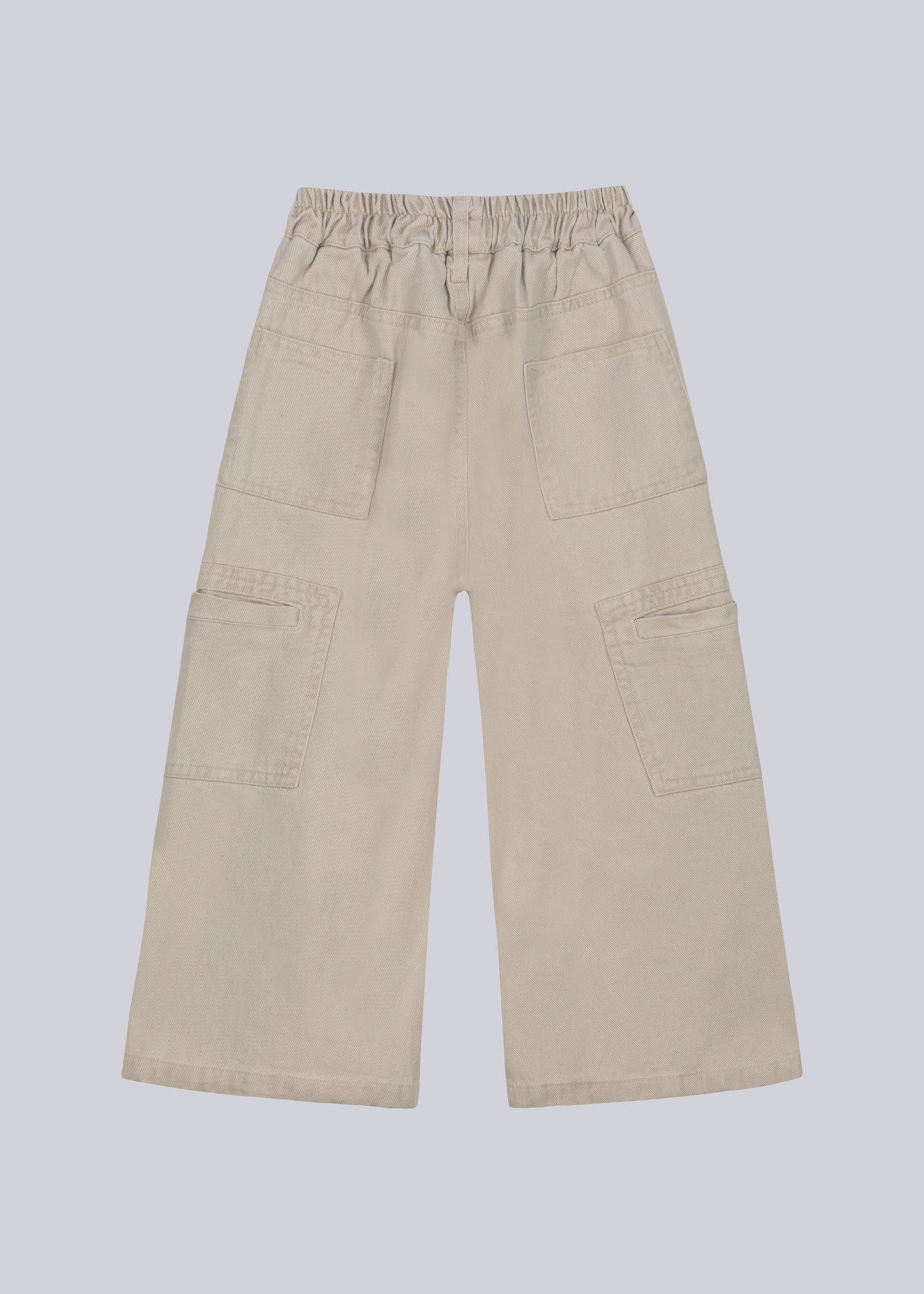 Pantaloni con Cucitura Asimmetrica