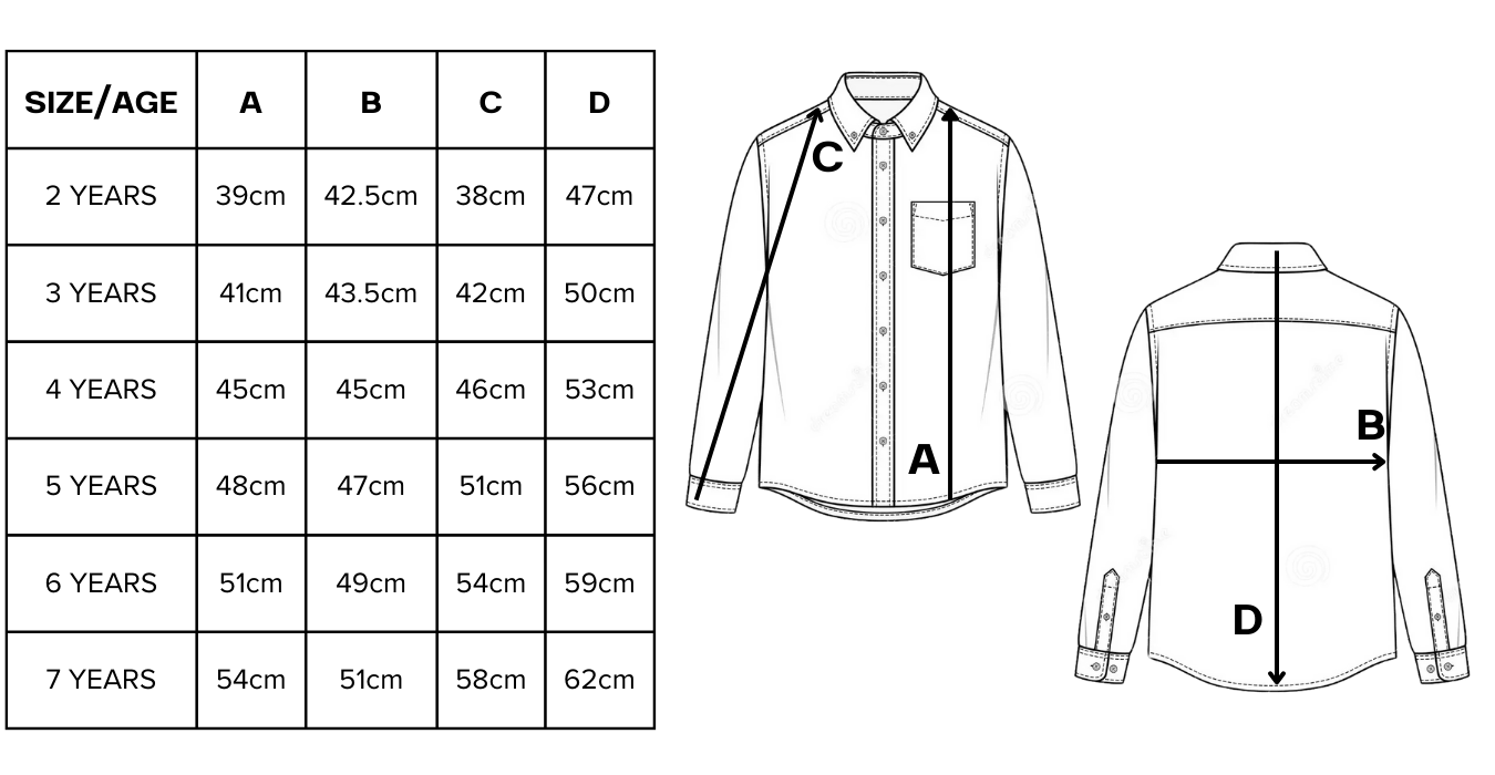 Camicia a Quadri - Never Say Kids