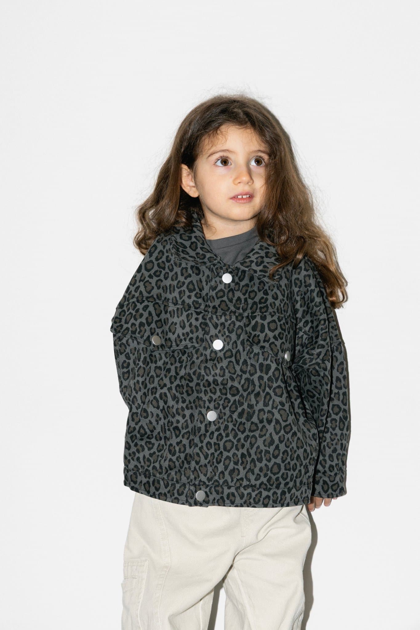 Giacca Denim Animalier - Never Say Kids