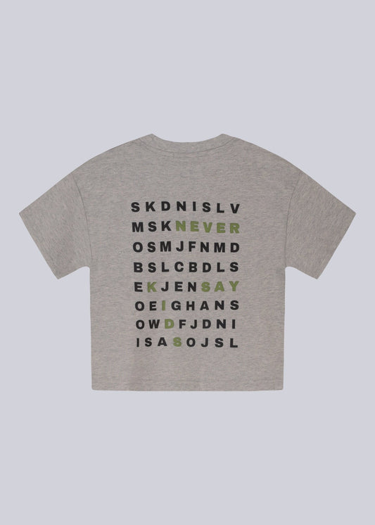 NSK Crossword Tee - Never Say Kids