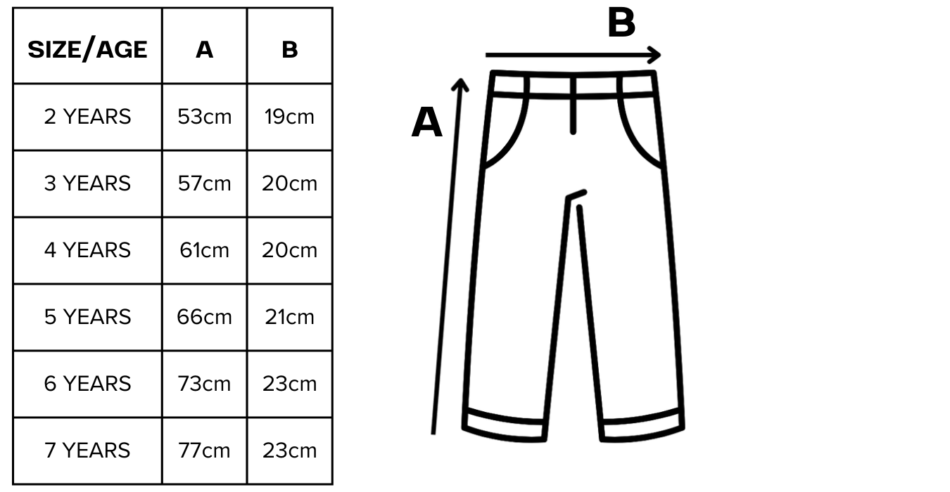 Pantaloni con Cucitura Asimmetrica - Never Say Kids