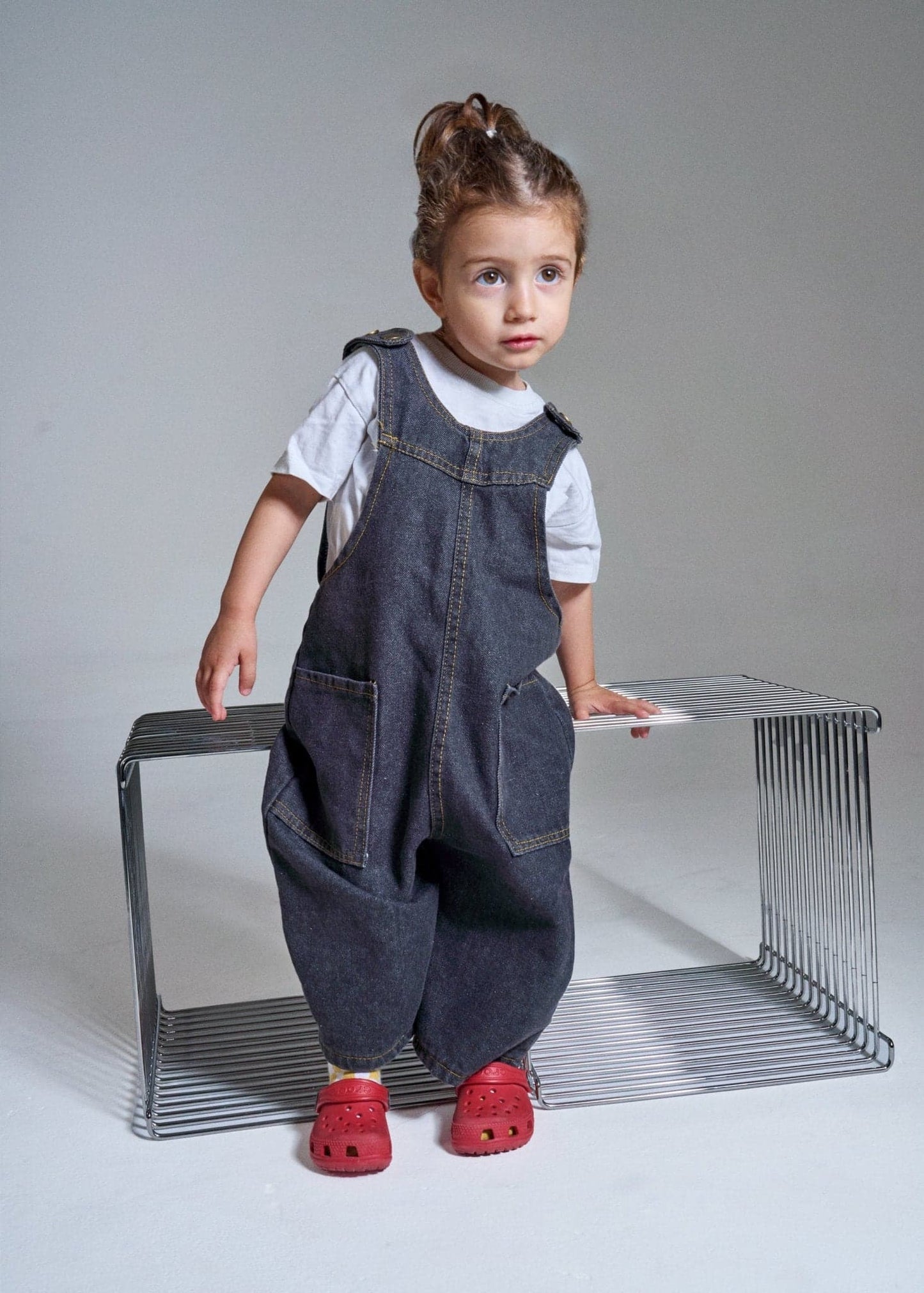 Salopette in Denim - Never Say Kids