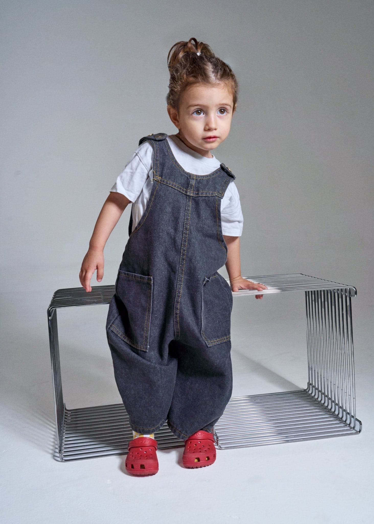 Salopette in Denim - Never Say Kids
