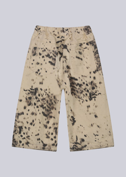Pantaloni in Denim Muccato