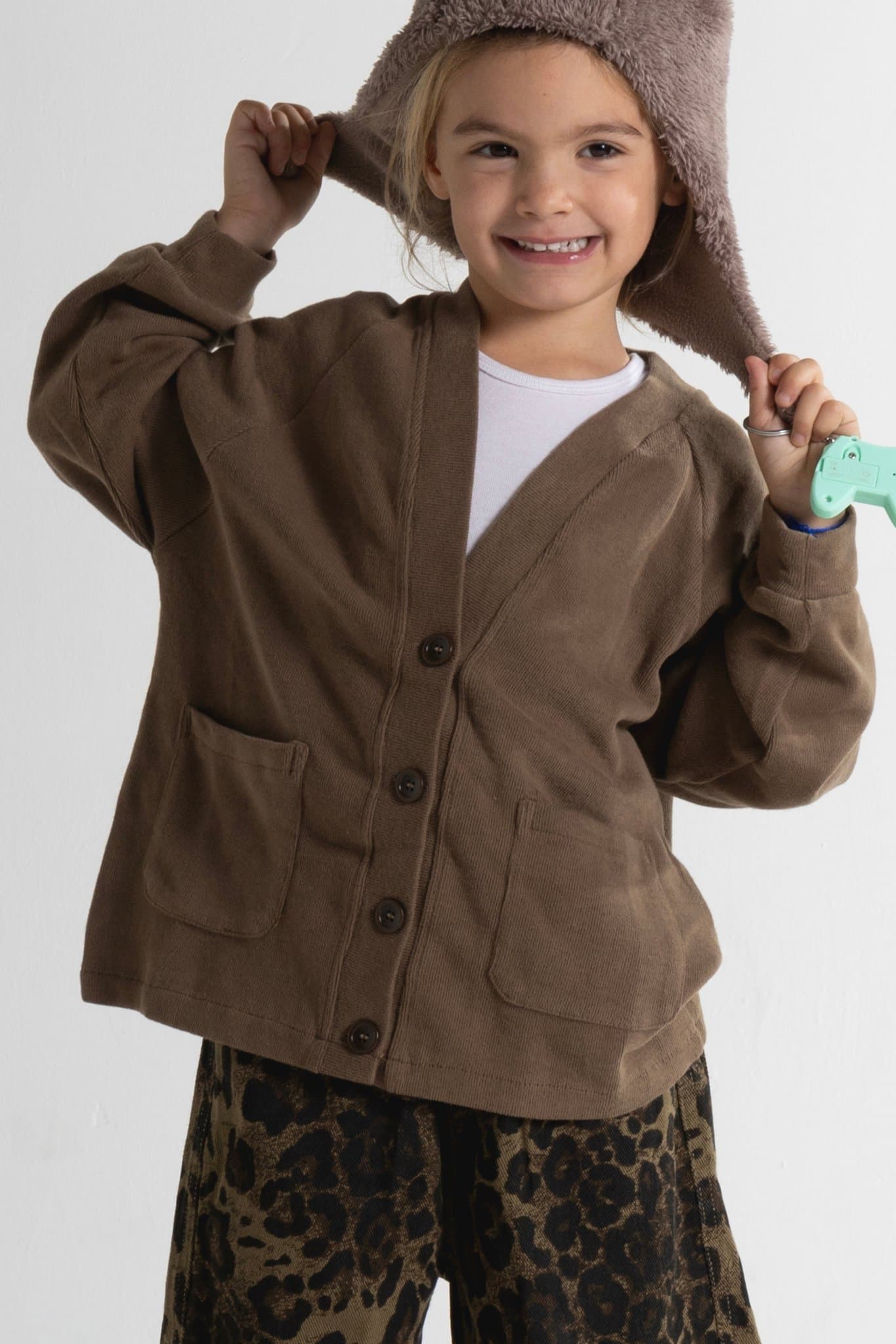 Cardigan con Bottoni - Never Say Kids