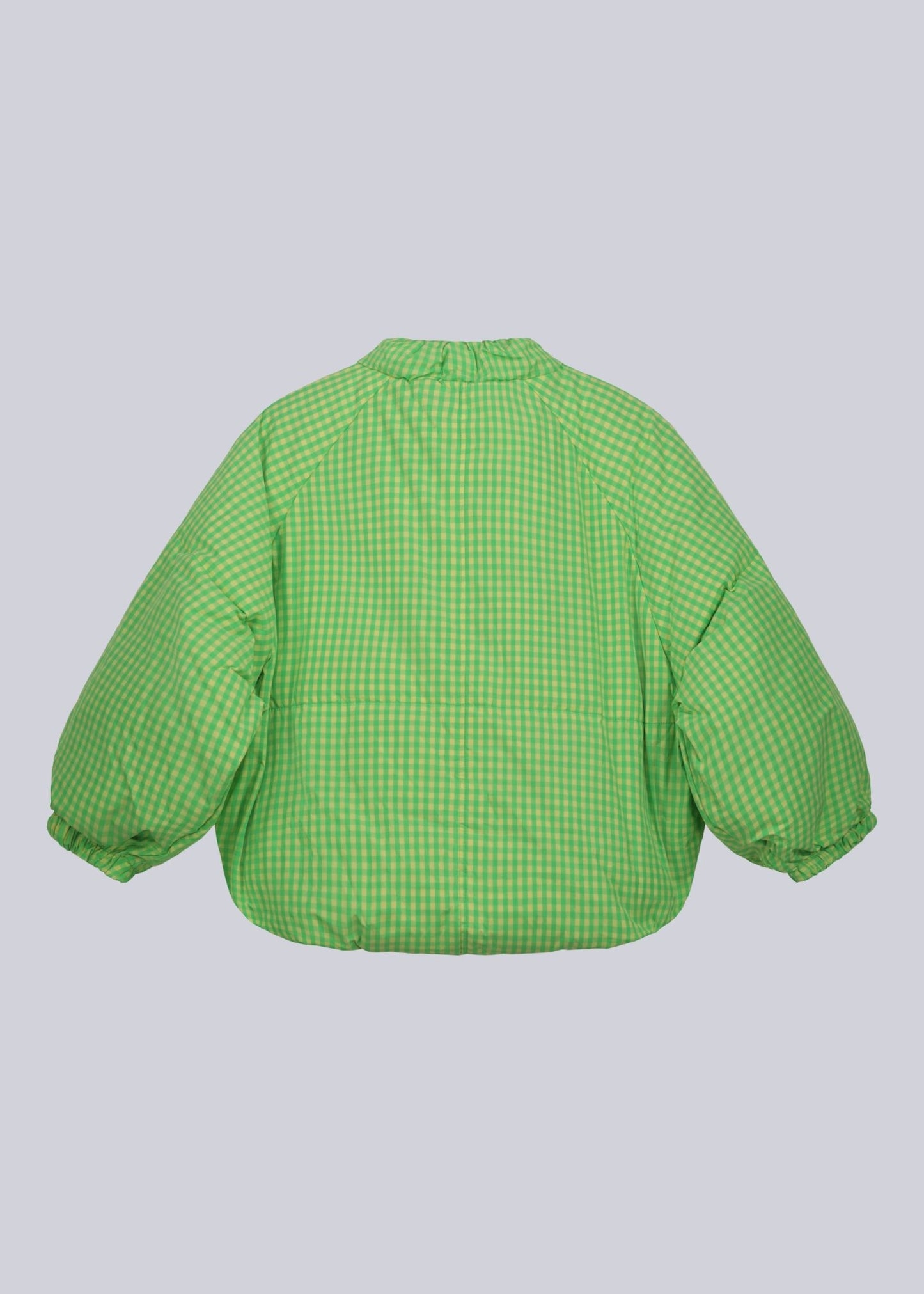 Checkered Puffer Jacket - Never Say Kids