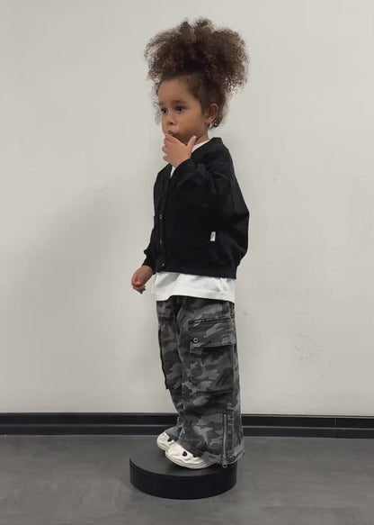 Pantaloni Cargo Camo