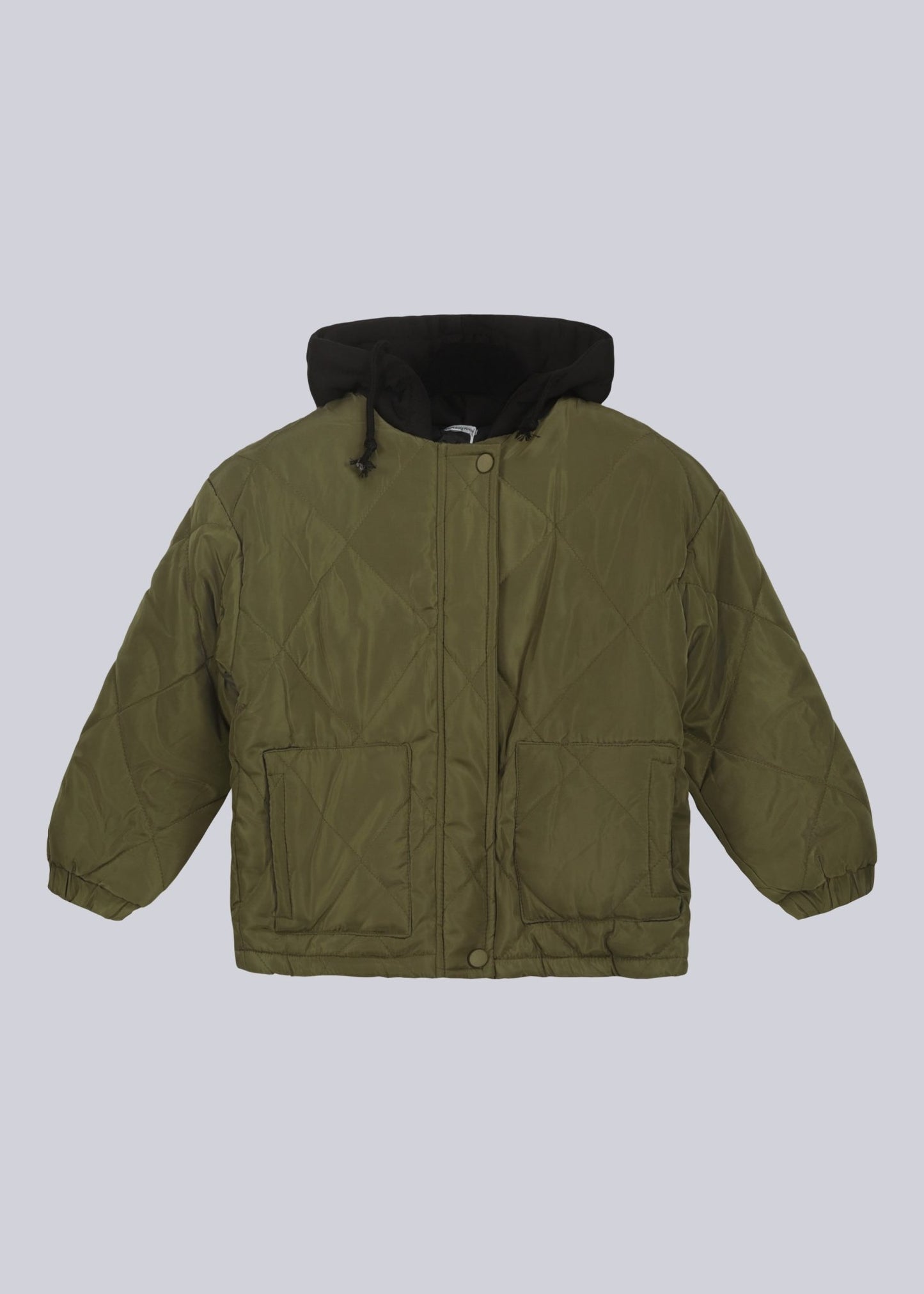 Quilted Hoodie Jacket - Never Say Kids