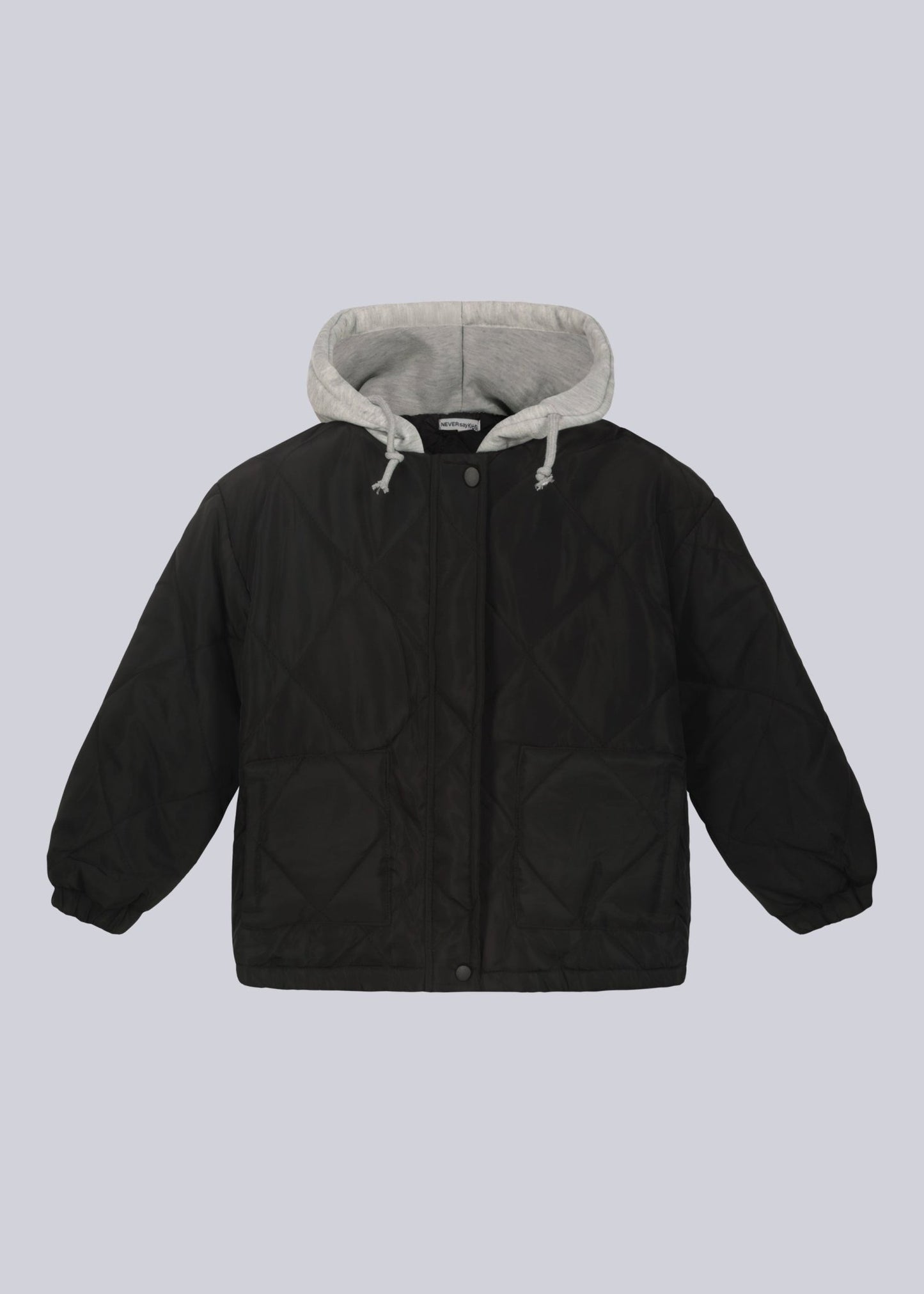 Quilted Hoodie Jacket - Never Say Kids
