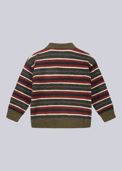 Striped Knit Sweater - Never Say Kids