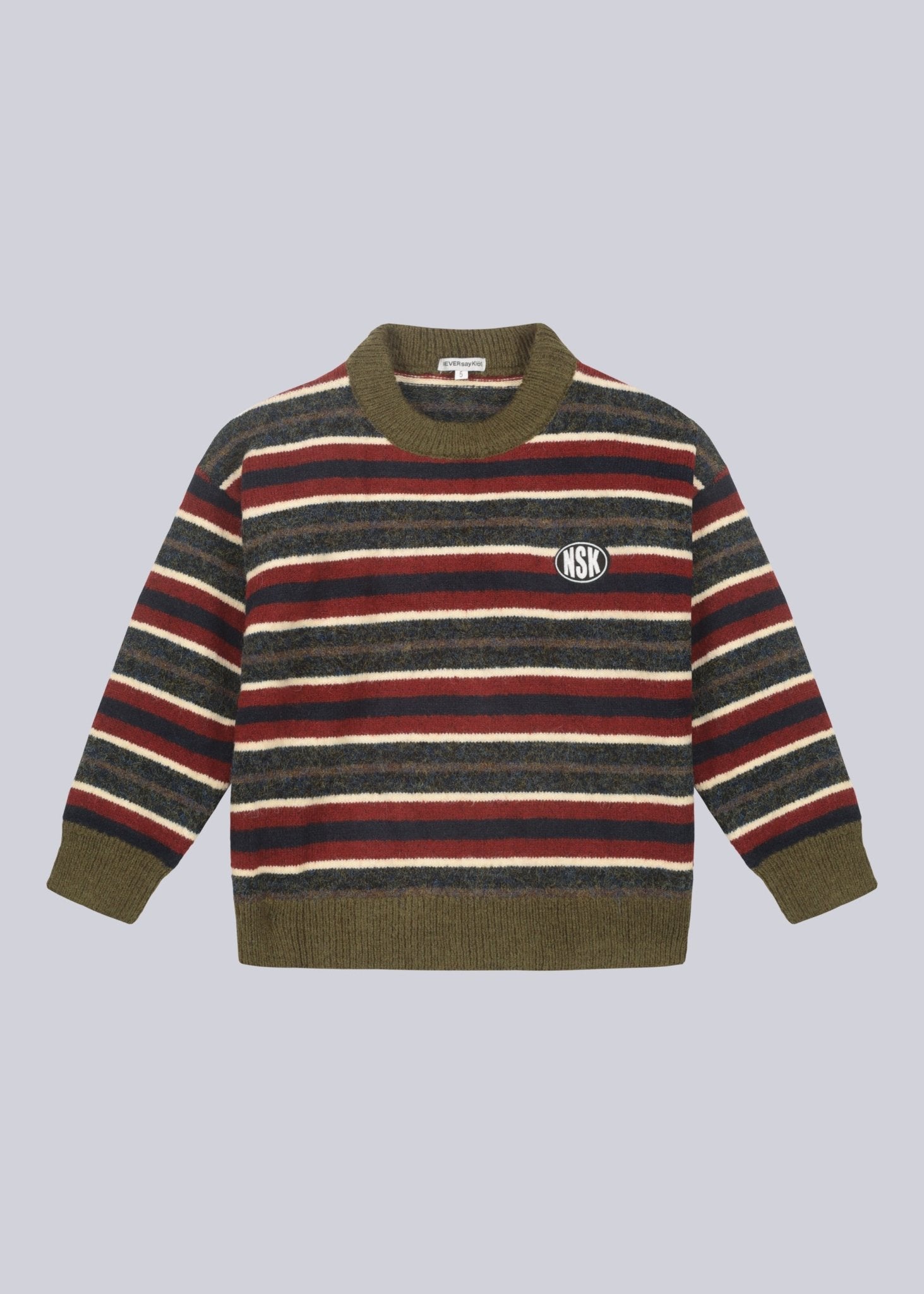 Striped Knit Sweater - Never Say Kids